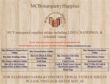 Tablet Screenshot of mcb-supplies.co.uk